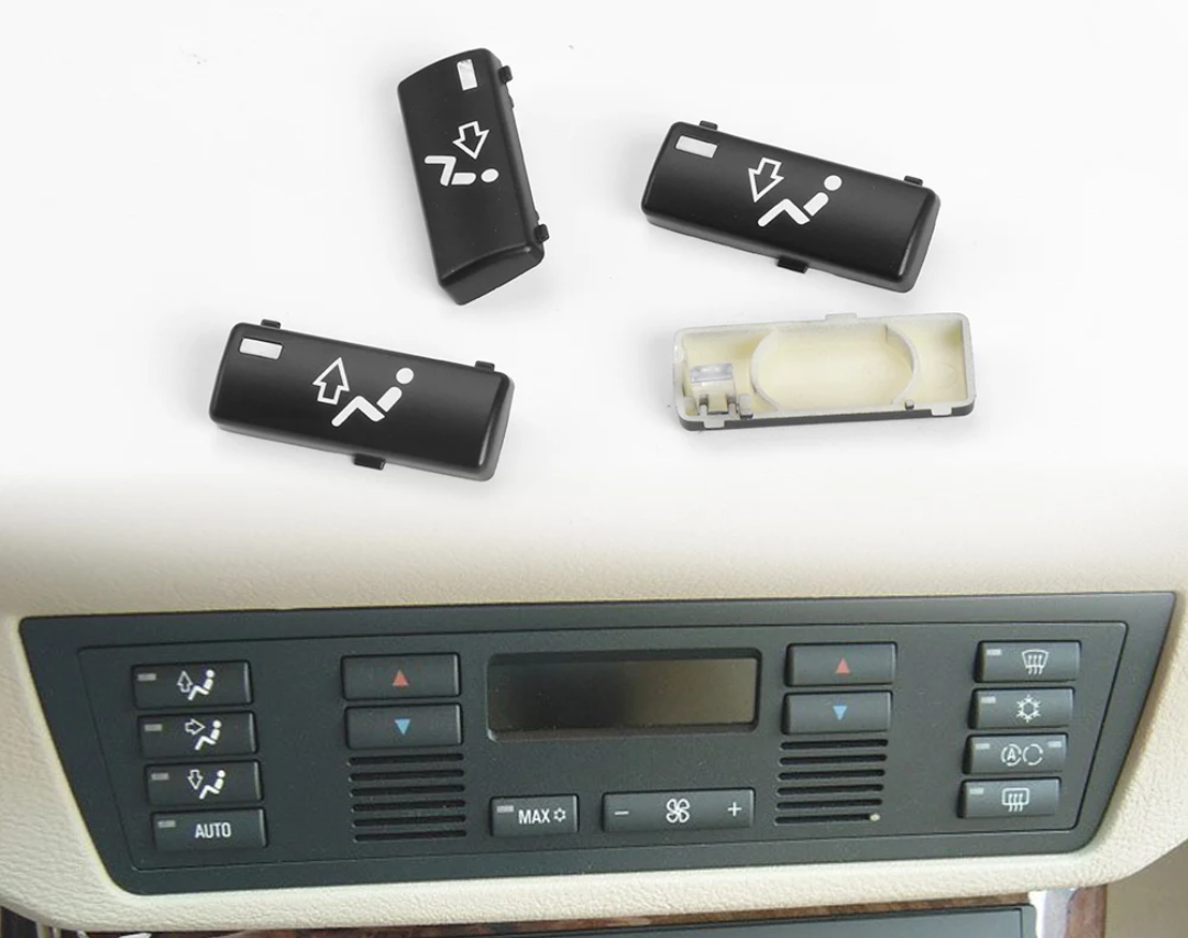 Set of 16 climate control buttons for BMW X5 E53 ('98 to '06) BMW Euro Premium Parts