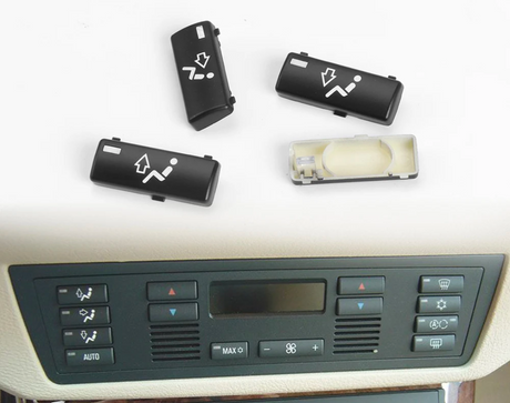 Set of 16 climate control buttons for BMW X5 E53 ('98 to '06) BMW Euro Premium Parts