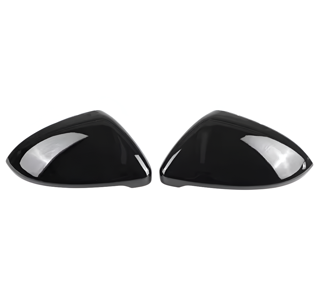 Black Performance Mirror Caps For VW Golf Mk7 (2012-2020) Euro Premium Parts