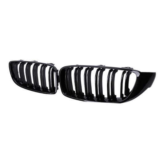 Black Kidney Grilles for BMW 4 Series F32 (2013 to 2020)