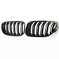Black Front Kidney Grilles M3-look for BMW 3 Series E92 E93 (2007 to 2014)