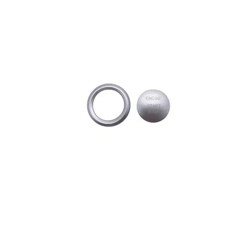 Start Stop Button Cover Ring For Mercedes-Benz C-Class W205 & GLC X253 Mercedes-Benz > Replacement Buttons Euro Premium Parts Silver
