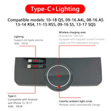 Wireless Charging Dock Audi - USB-C Lightning version