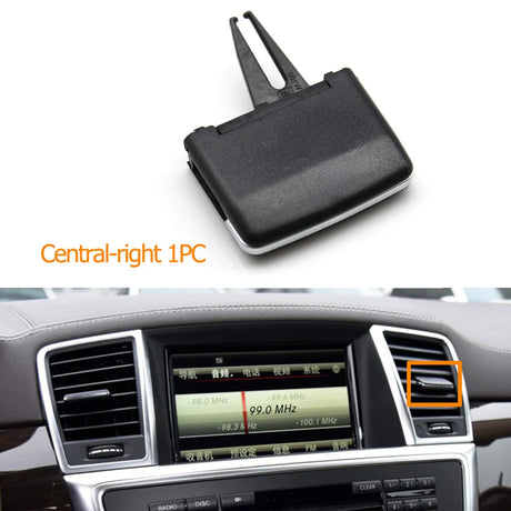 AC Vent Tab Clip For Mercedes-Benz ML W166 & GL X166 - 2012 to 2019 Mercedes-Benz > Interior Parts Euro Premium Parts Central-Right