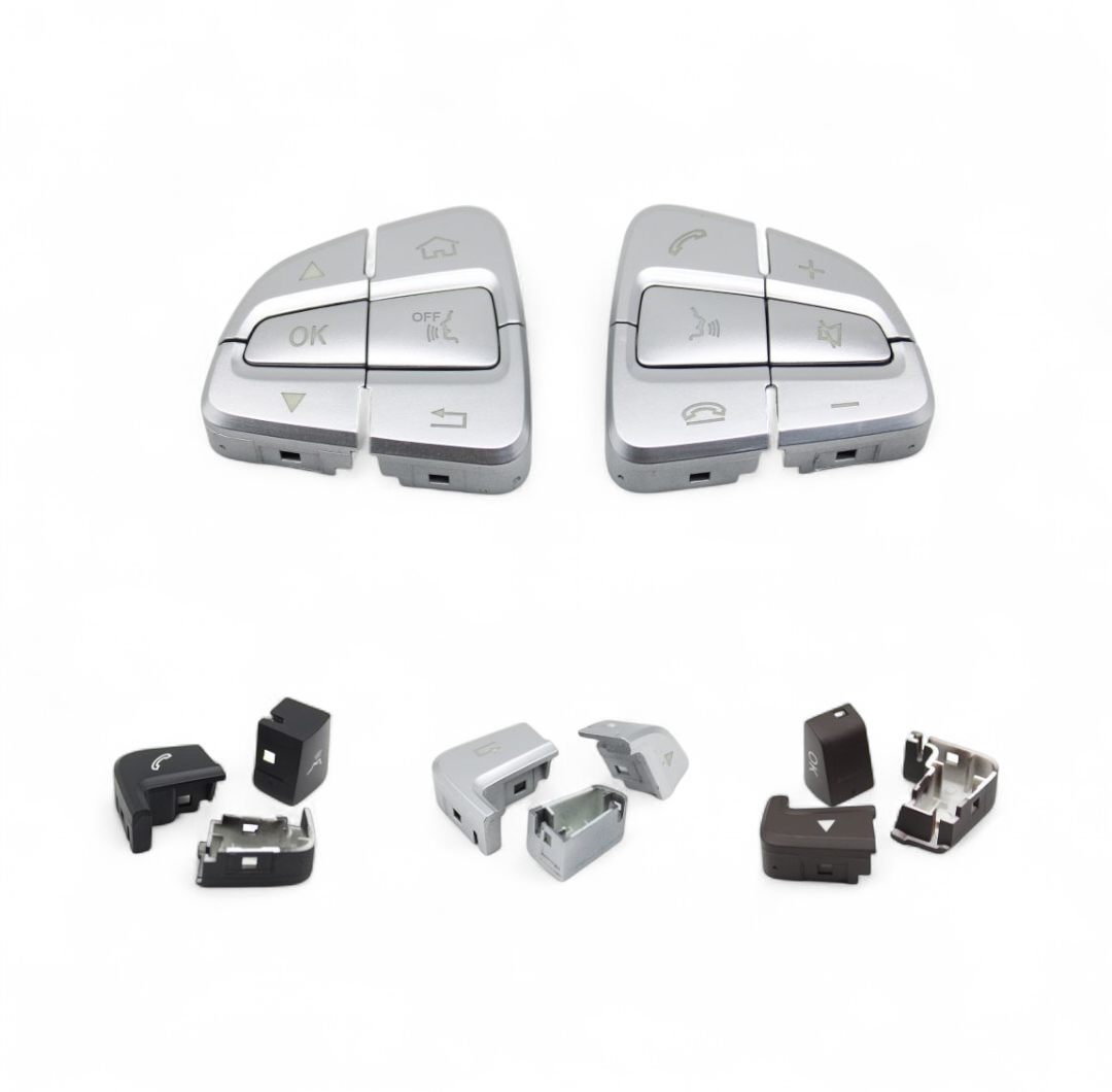 Mercedes-Benz ML/GLE W166 Multifunction steering wheel buttons replacement (2011 - 2015) Mercedes > Replacement Trims Euro Premium Parts