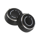 Set of 2 Volume and PCM Media Control Knobs for Porsche Boxster 718 - 2016 to 2020 Euro Premium Parts