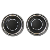 Set of 2 Volume and PCM Media Control Knobs for Porsche Boxster 718 - 2016 to 2020 Euro Premium Parts