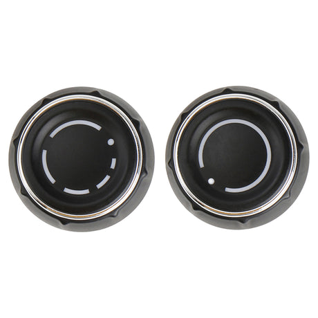 Set of 2 Volume and PCM Media Control Knobs for Porsche Boxster 718 - 2016 to 2020 Euro Premium Parts