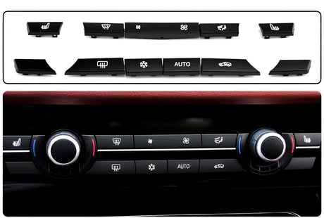 Set of climate control buttons for BMW 5 Series and M5 F10 (2010 to 2017) BMW Euro Premium Parts Variant C