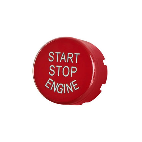 Start Stop Button Cover For BMW X5 F15 & X6 F16 - 2014 to 2019 BMW > Replacement Buttons Euro Premium Parts Red