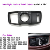 Headlight Switch Knob & Fog Light Buttons For BMW X5 F15 & X6 F16 - 2014 to 2019 BMW > Replacement Buttons Euro Premium Parts Switch cover - model A
