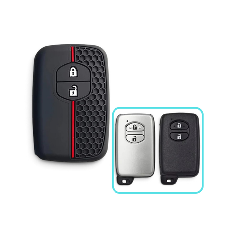 Silicone Subaru Key Case and Key Chain – Protective Key Fob Cover Key Cases Euro Premium Parts Key Type B (2 Buttons)