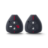 Silicone Toyota Key Case and Key Chain – Protective Key Fob Cover Key Cases Euro Premium Parts