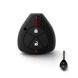 Silicone Toyota Key Case and Key Chain – Protective Key Fob Cover