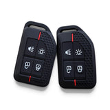 Silicone Volvo Key Case and Key Chain – Protective Key Fob Cover