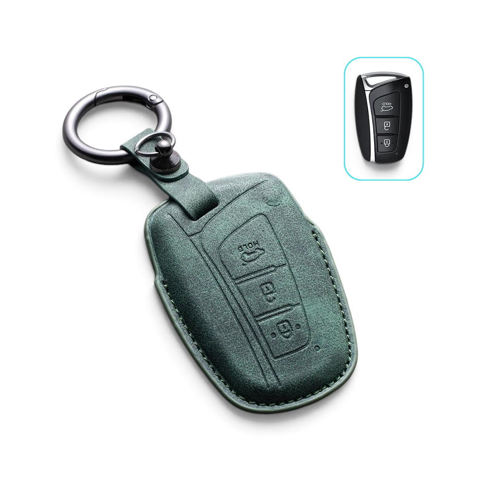 Alcantara Dodge Key Case and Key Chain – Protective Key Fob Cover