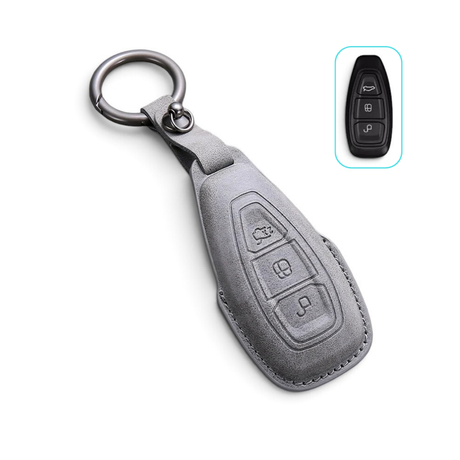 Alcantara Ford Key Case and Key Chain – Protective Key Fob Cover