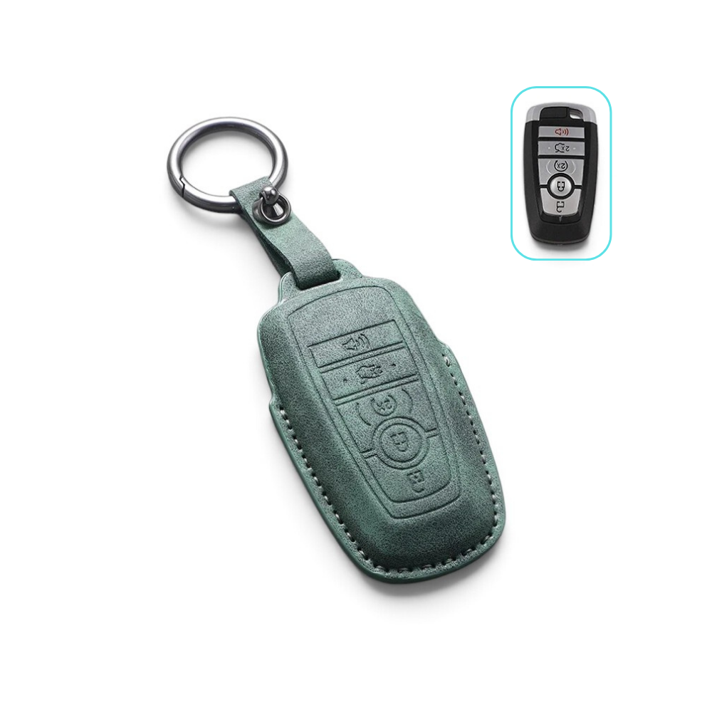 Alcantara Ford Key Case and Key Chain – Protective Key Fob Cover