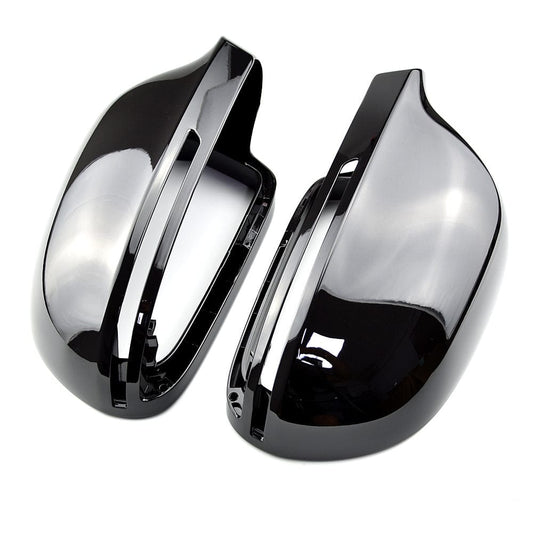 Glossy black mirror caps for Audi A5 B8 and B8.5 (2007 to 2016)