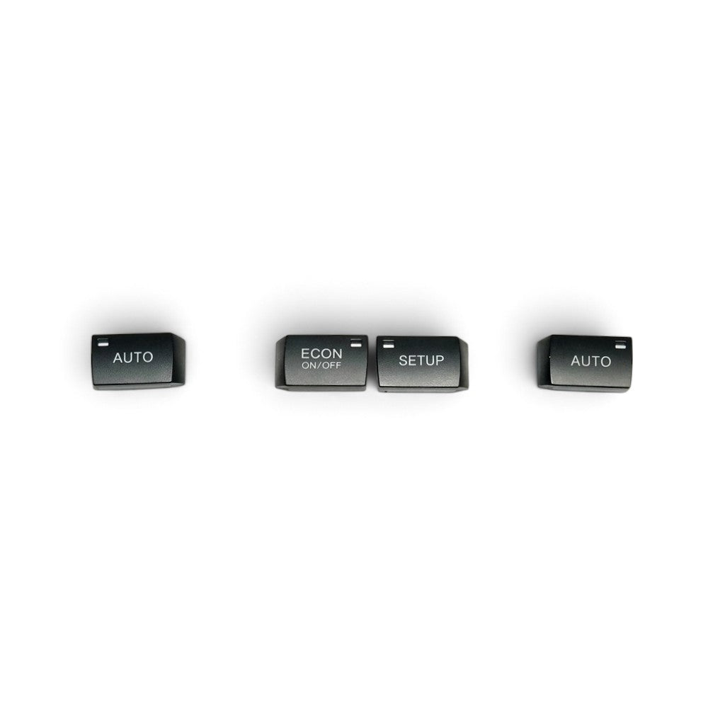 Air Conditioning & Radio MMI Buttons Knobs Replacement Kit for Audi Q7 I 4L - 2005 to 2015 Audi > Replacement Tims Euro Premium Parts AC Buttons Set A (x4)