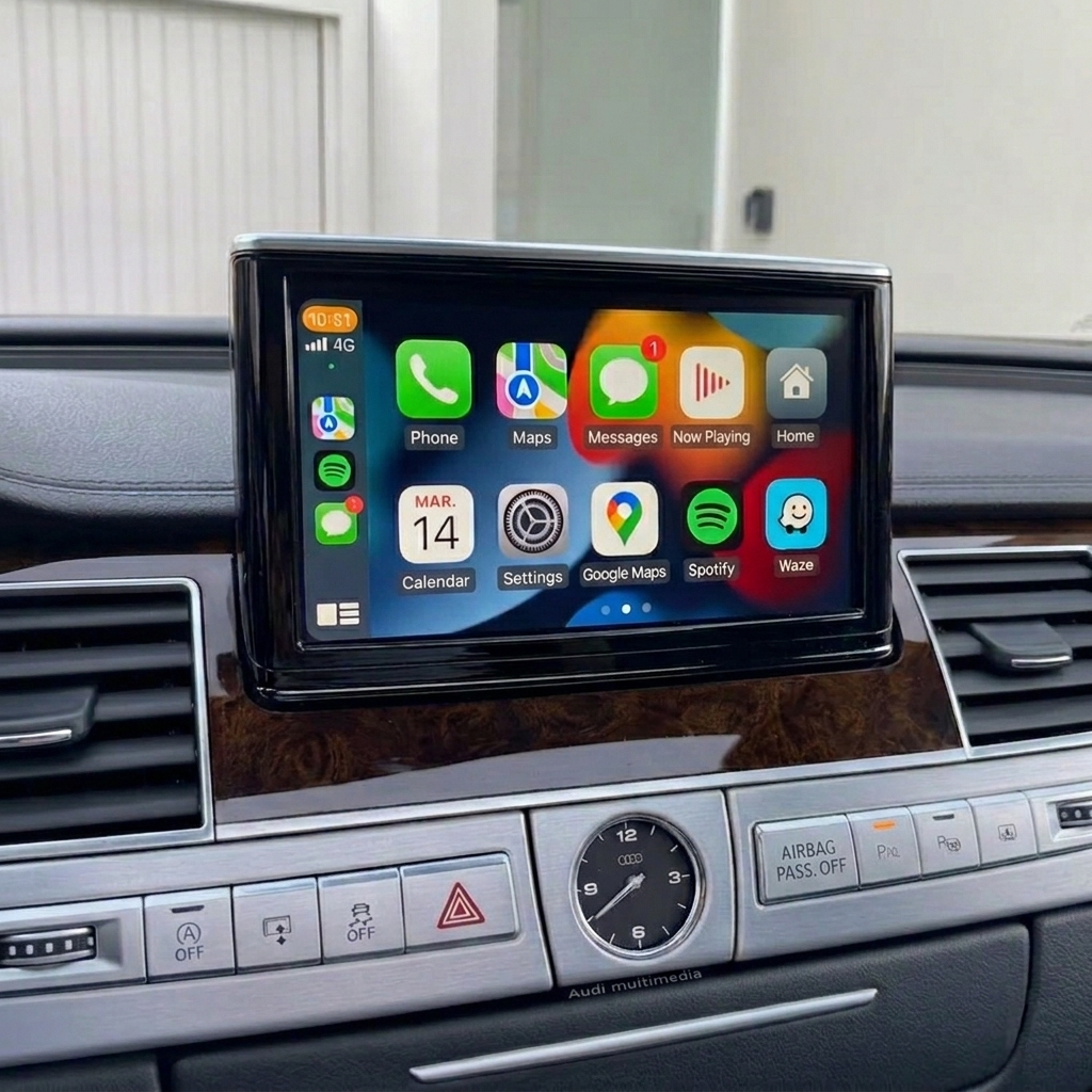 Apple Carplay/Android Auto retrofit kit for Audi A8 D4 (2009 to 2017) Audi > Carplay Euro Premium Parts