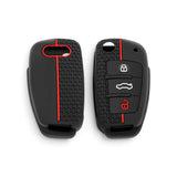Silicone Audi Key Case and Key Chain – Protective Key Fob Cover
