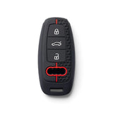 Silicone Audi Key Case and Key Chain – Protective Key Fob Cover