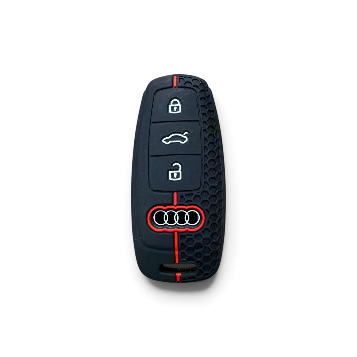 Silicone Audi Key Case and Key Chain – Protective Key Fob Cover