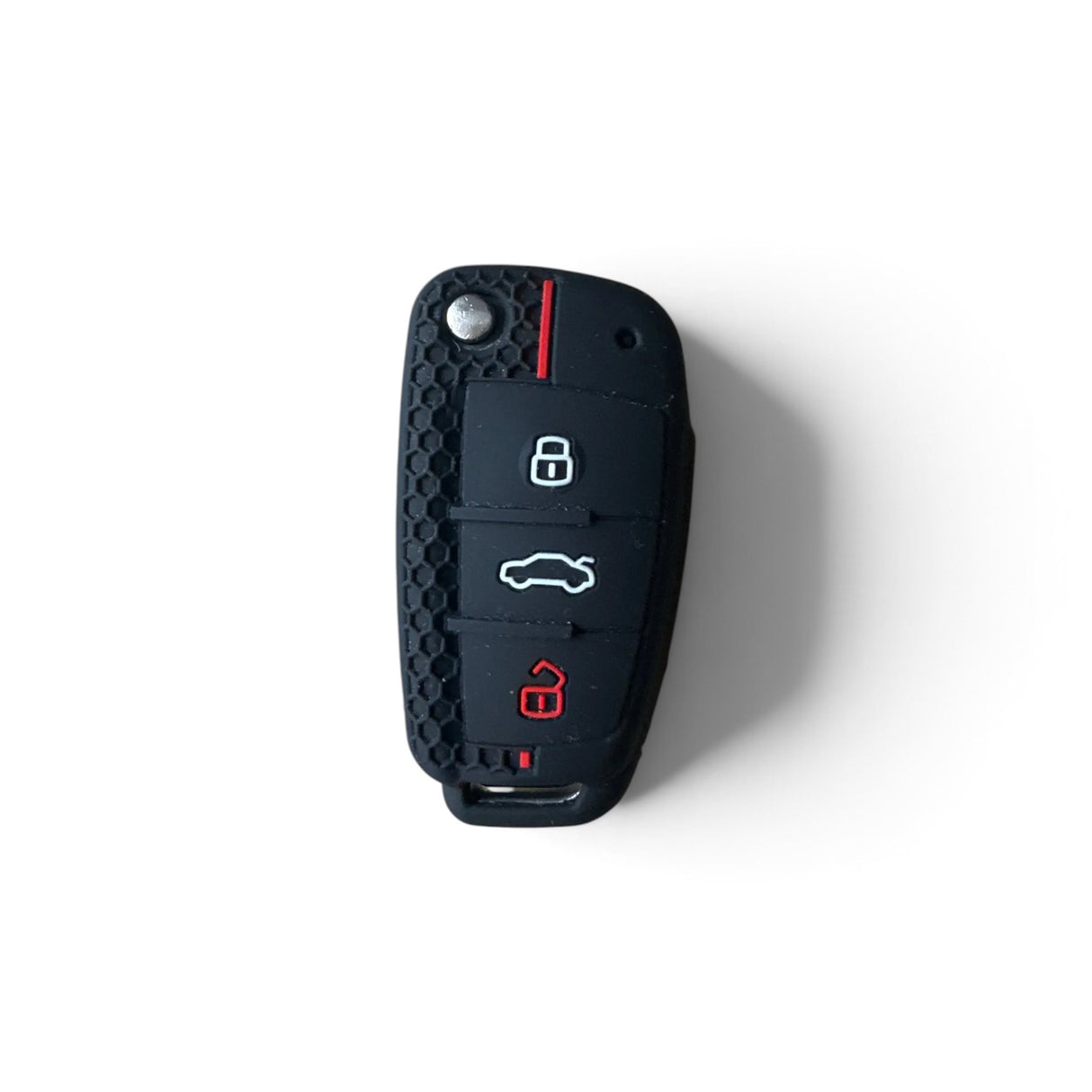 Silicone Audi Key Case and Key Chain – Protective Key Fob Cover