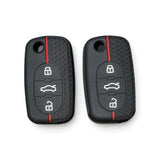 Silicone Audi Key Case and Key Chain – Protective Key Fob Cover
