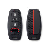 Silicone Audi Key Case and Key Chain – Protective Key Fob Cover