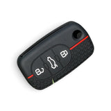 Silicone Audi Key Case and Key Chain – Protective Key Fob Cover
