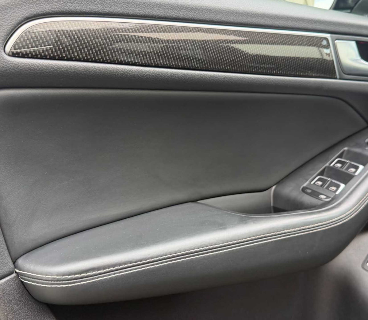 Carbon Fiber Interior Trims for Audi Q5 I (2008 to 2017)