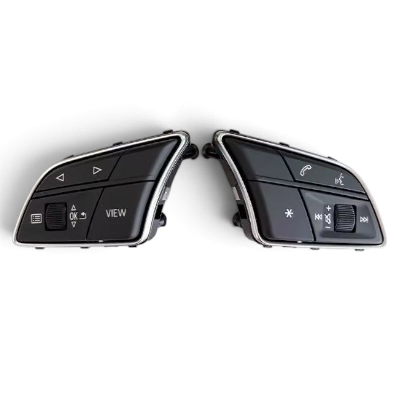 Multifunction Steering Wheel Replacement Buttons For Audi A4 S4 RS4 B9 - 2016 to 2024