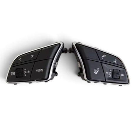 Multifunction Steering Wheel Replacement Buttons For Audi A6 S6 RS6 C7 - 2011 to 2018