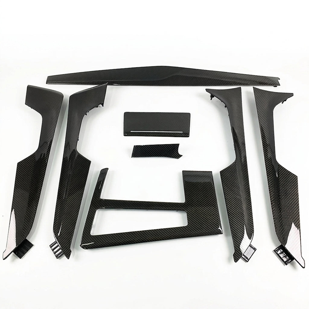 Carbon Fiber Interior Trims for Audi A6 S6 RS6 C8 (2018 to 2025)