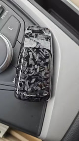 Carbon-Look Audi Key Case and Key Chain – Protective Key Fob Cover