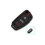 Silicone Audi Key Case and Key Chain – Protective Key Fob Cover