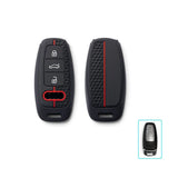 Silicone Audi Key Case and Key Chain – Protective Key Fob Cover