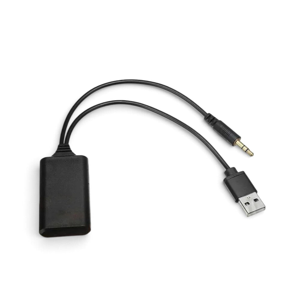 Universal Bluetooth Audio Receiver Adapter — Stream Wirelessly to Any Car Audio System Euro Premium Parts