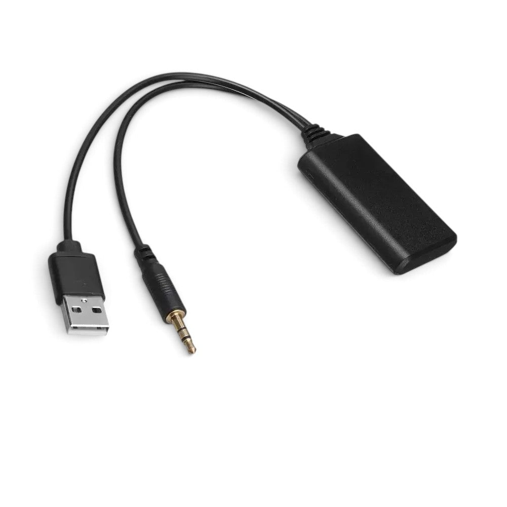 Universal Bluetooth Audio Receiver Adapter — Stream Wirelessly to Any Car Audio System Euro Premium Parts