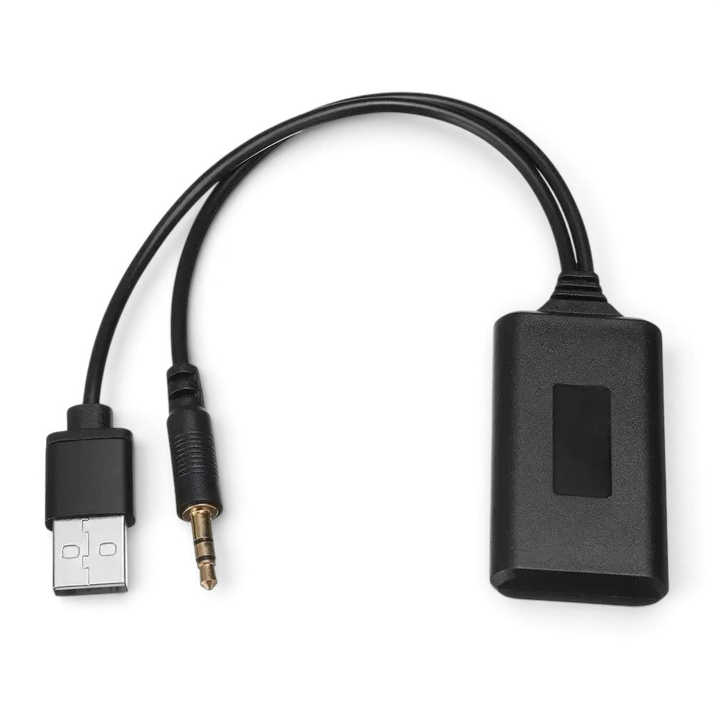 Universal Bluetooth Audio Receiver Adapter — Stream Wirelessly to Any Car Audio System Euro Premium Parts