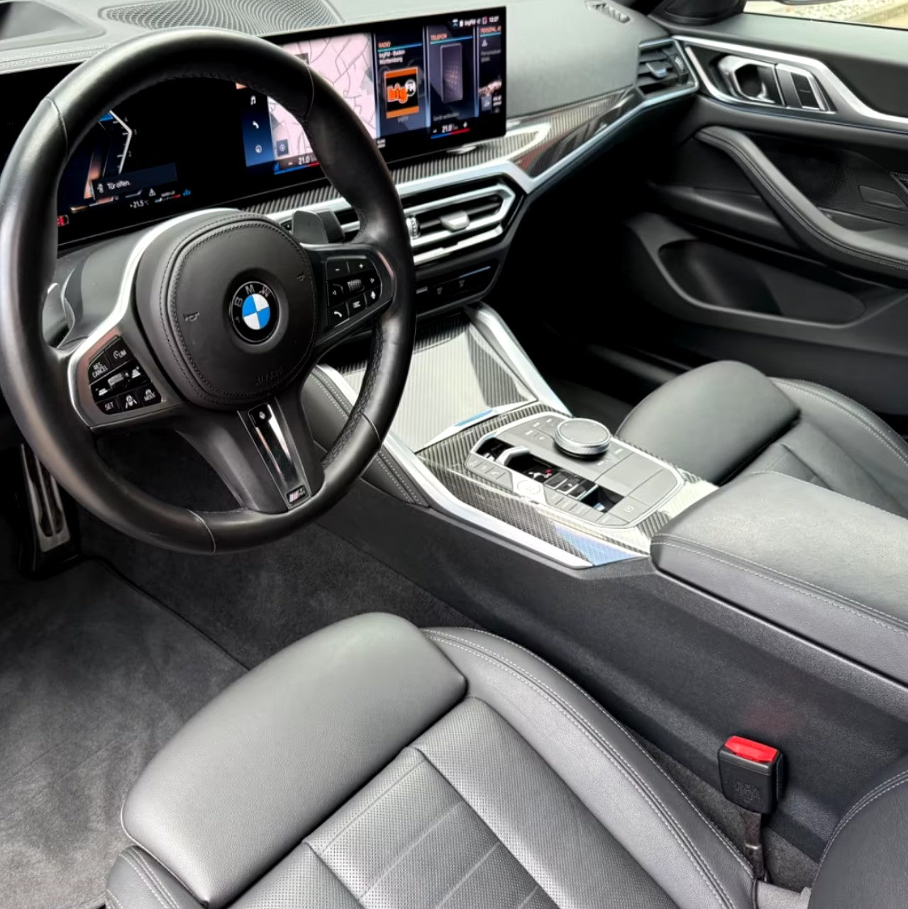 BMW 3 Series G20 / M3 G80 Carbon Fiber Interior Trim - 2019 to 2025