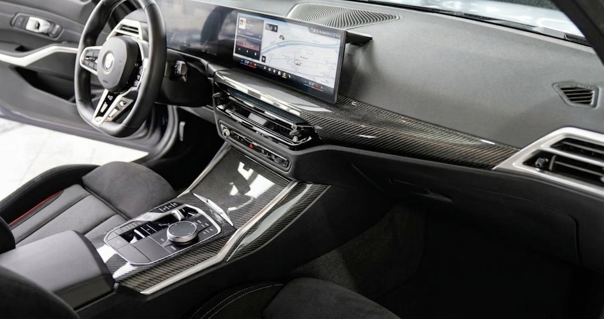 BMW 3 Series G20 / M3 G80 Carbon Fiber Interior Trim - 2019 to 2025