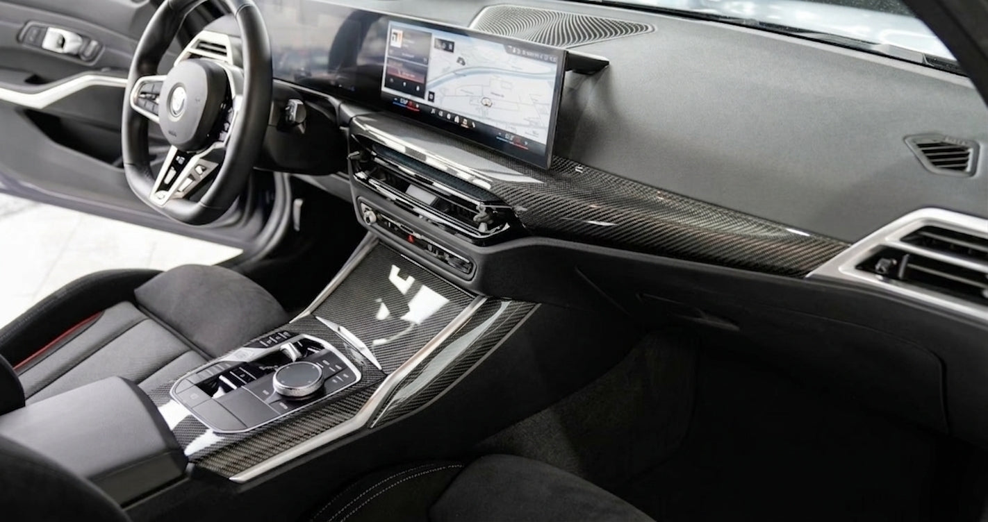 BMW 3 Series G20 / M3 G80 Carbon Fiber Interior Trim - 2019 to 2025