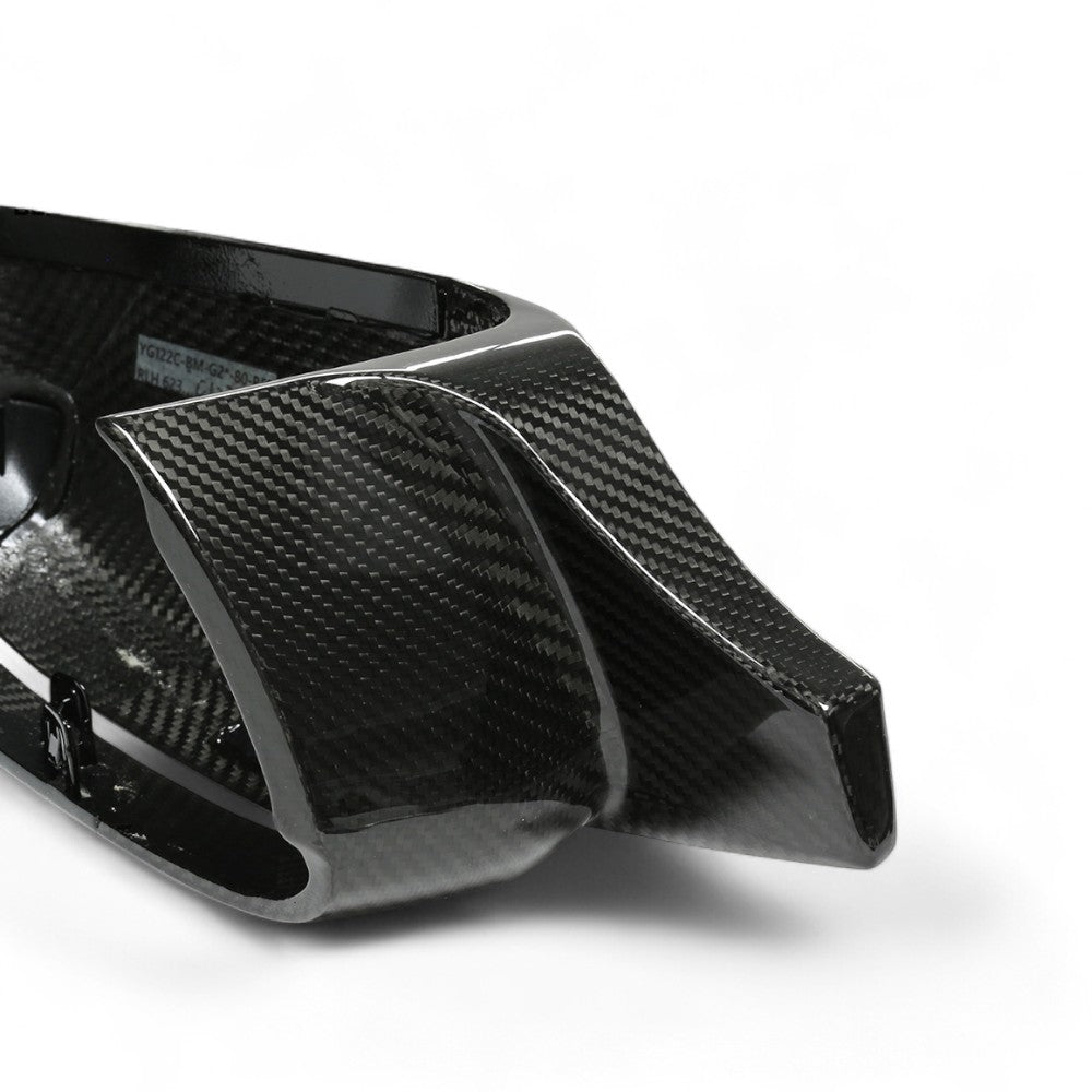 BMW Carbon Fiber Mirror Caps M4 Competition-Look for BMW 4 Series G22 - 2019 to 2023