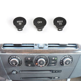 Radio And AC Buttons Knobs Replacement Kit for BMW 5 Series E60 E61 (2003 - 2010)