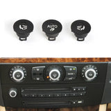 Radio And AC Buttons Knobs Replacement Kit for BMW 5 Series E60 E61 (2003 - 2010)