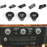 Radio And AC Buttons Knobs Replacement Kit for BMW 5 Series E60 E61 (2003 - 2010)