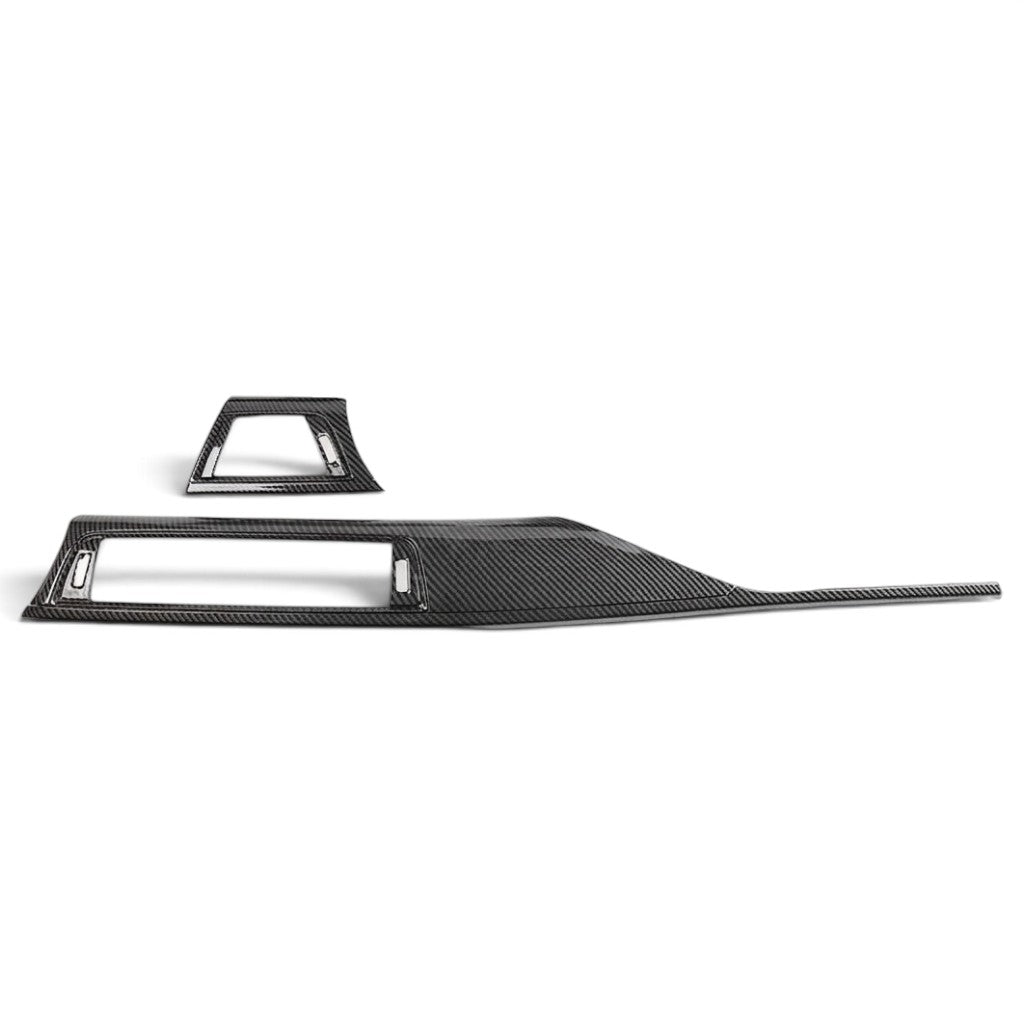 BMW 4 Series F32 M4 F82 Carbon Fiber Interior Trims Carbon replica Dashboard (2 pieces)